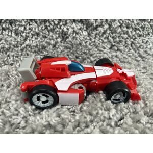 Transformers Playskool Heroes Rescue Bots Academy Heatwave Fire Bot Race Car